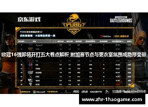 欧冠16强即将开打五大看点解析 附加赛节点与更衣室氛围成隐形变量 欧冠16强即将开打五大看点解析 附加赛节点与更衣室氛围成隐形变量